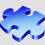 Blue Puzzle Piece